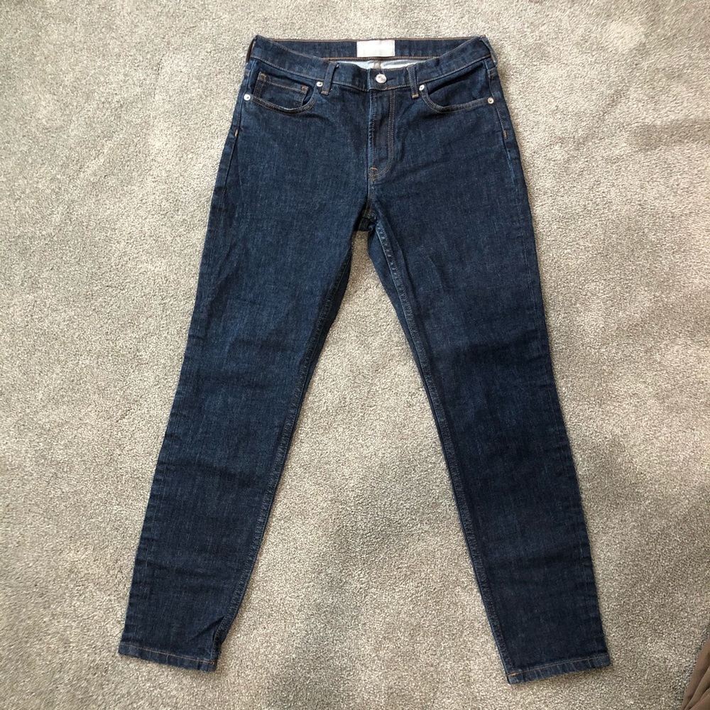 Everlane dark denim skinny